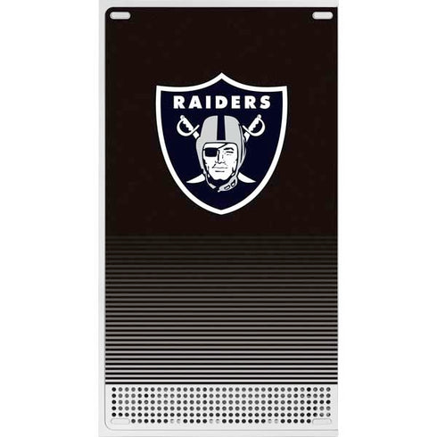 NFL Las Vegas Raiders Breakaway Xbox Series S Console Skin
